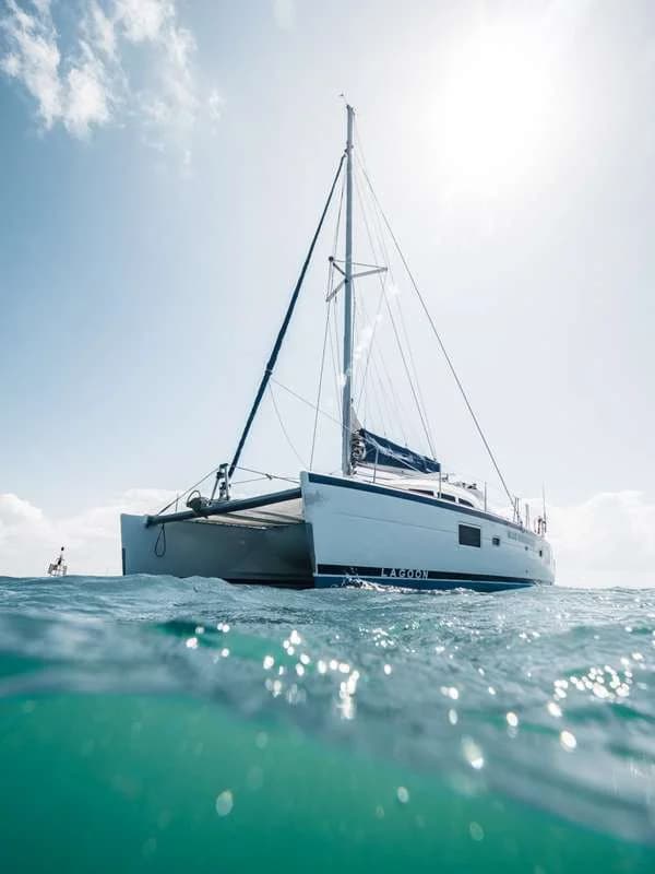 Luxury Catamaran Lagoon 380S Sailing Experience