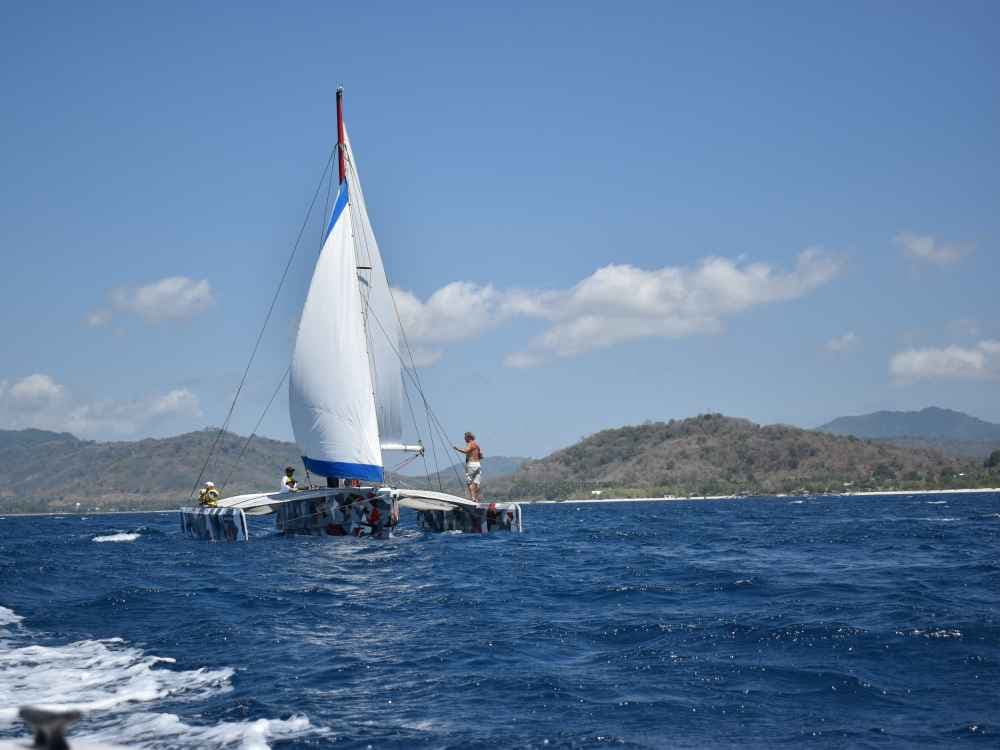 Ocean Adventure with Trimaran Boat