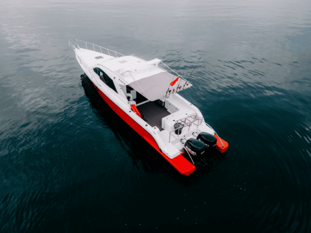 Sunset Cruise at Nusa Dua with Modern Monohull Private Boat slide